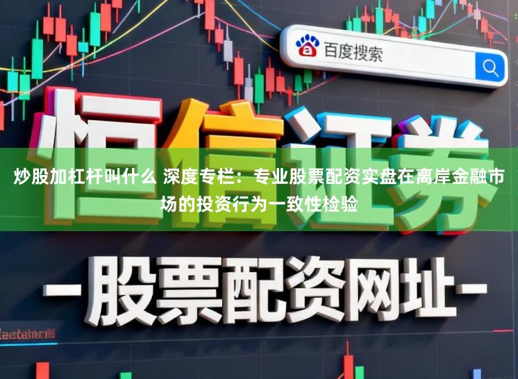 炒股加杠杆叫什么 深度专栏：专业股票配资实盘在离岸金融市场的投资行为一致性检验